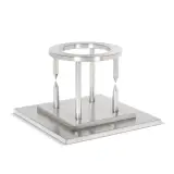 Virginio Ferrari, Untitled, Ara Pacis steel