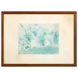 Umberto Lilloni, Landscape, lithograph