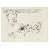 Renzo Vespignani, Untitled 1965, etching