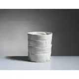 Enzo Mari, Untitled, WHITE PORCELAIN VASE
