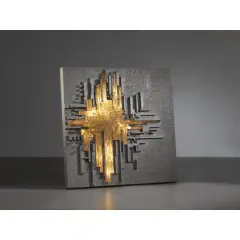 Akikaze by Albano Poli, Akikaze «ROTTURA SPAZIALE» WALL LAMP, offered Jan 2024