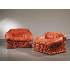 Untitled by Gaetano Pesce, A COUPLE OF «SIT DOWN» ARMCHAIRS, offered Jan 2024