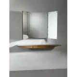 A Console With Mirror by Osvaldo Borsani, WOODEN STRUCTURE, offered Jan 2024