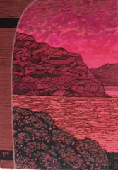 Due sere fa 2012 by Silvio Natali, acrylic on canvas, offered Jan 2024