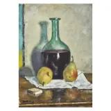 Ardengo Soffici, Bottiglia e pere 1949