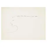 Gio Ponti, Untitled, Dedicated to Franco Klein pen on paper