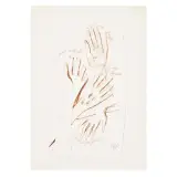 Gio Ponti, Untitled, Hands pen on paper