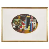 Franco Gentilini, Still life, etching