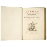Scipione Maffei, (Verona) MAFFEI, Scipione. Verona illustrata parte prima [-quarta]. Verona, Vallarsi Jacopo, Berno Pierantonio, 1731-1732., (Verona) MAFFEI