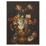 Nicola Casissa, Vasi Di Fiori, coppia di dipinti