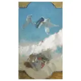 Domenico Morelli, Study For 'The Assumption', oil on canvas