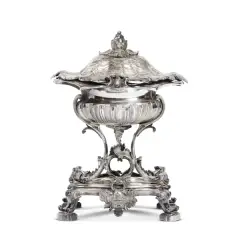 Untitled by Mattia Venturesi, A SILVER CENTERPIECE, offered Nov 2023