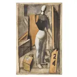 Mario Sironi, Composizione con manichino 1919 ca