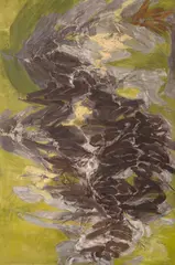 Hann Trier, Nymphe Echo, 1964, Öl auf Leinwand