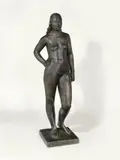 Freya by Gerhard Marcks, 1949, Bronze mit schwarzer Patina. Höhe: 165 cm (65 in. ), sold Jun 2010