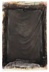 Enthäutet by Gotthard Graubner, 1970, Öl und synthetische Watte auf Perlontuch, auf Holz montiert, sold Jun 2010