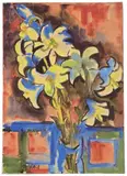Karl Schmidt-Rottluff, Weiße Lilien