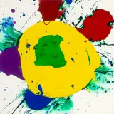 Sam Francis, Ohne Titel, 1989, Acryl auf Leinwand
