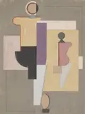 Willi Baumeister, Zwei Figuren