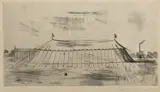 Kamil Lhoták, Circus, 1949-1950, etching, paper