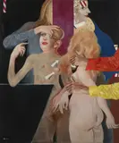 Petra Oriešková, Hands, 1970, oil on canvas
