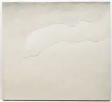 Olga Karlíková, Composition (Bird Song), 1980, oil and cords on canvas