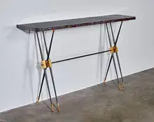 Jules & Andre Leleu, Console table, c. 1961, Possibly Maison Leleu