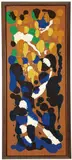 Man Ray, Natural Painting, c. 1958-1965, Acrylic on Masonite mounted in the artist's frame