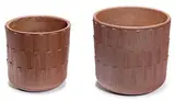 David Cressey, Planters with Leaf texture (2)