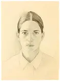 Dan McCleary, Untitled (Portrait of Unknown Person), 1996, Graphite on paper