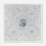 Carol Prusa, Edges (earth), 2017, silverpoint, graphite, titanium white and mars black pigment with acrylic binder