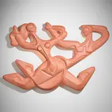 Frederic Weinberg, Dancers wall lamp