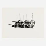 Wayne Thiebaud, Suckers State I, 1968, lithograph