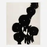 Donald Sultan, Morning Glories II, 1991, aquatint on Somerset English 100
