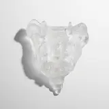 Tail by Kiki Smith, 1997, kiln-cast lead crystal, sold Feb 2023
