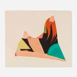 Tom Wesselmann, Bedroom Dropout, 1983, woodcut in colors on Kizuki Hosho