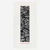 Richard Long, Black Dust Hand Line, 1990, lithograph and screenprint in colorss