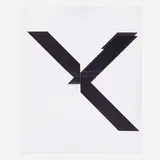 Wade Guyton, X Poster (Untitled, 2007, Epson UltraChrome inkjet on linen, 84 x 69 inches, WG1999), 2015, Epson Ultrachrome inkjet