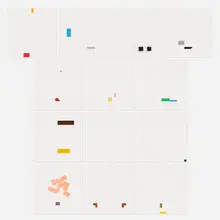 Richard Tuttle, Edges, 1999, etching and aquatint in colors