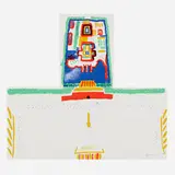 David Hockney, Red Square and the Forbidden City (from the China Diary), 1982, folded lithograph in colors on Somerset satin-finish mould-made rag, bound artist's book