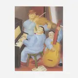 Fernando Botero, Three Musicians, 1983, offset lithograph in colors