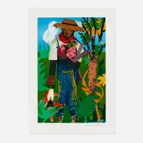 Romare Bearden, The Lantern, 1979, lithograph in colors