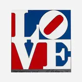 Robert Indiana, The American Love, 1975, enamel on aluminum