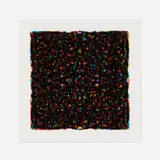 Sol LeWitt, Brushstrokes in All Directions, 1994, screenprint in colors on Folio White
