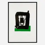 Untitled No. 8 (from The Basque Suite) by Robert Motherwell, 1971, screenprint in colors on J.B. Green, sold Feb 2023