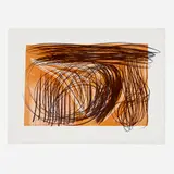 L-1971-1 by Hans Hartung, 1971, lithograph in colors on BFK Rives, sold Feb 2023