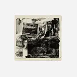 Robert Rauschenberg, Plank (from the Rauschenberg: XXXIV Drawings for Dante's Inferno portfolio)