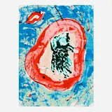 Sam Francis, Untitled (SFS-332), 1988, screenprint in colors on Waterleaf