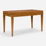 attribution Guglielmo Ulrich, Desk, c. 1930, mahogany, brass