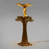 Raoul François Larche, Femme-libellule table lamp